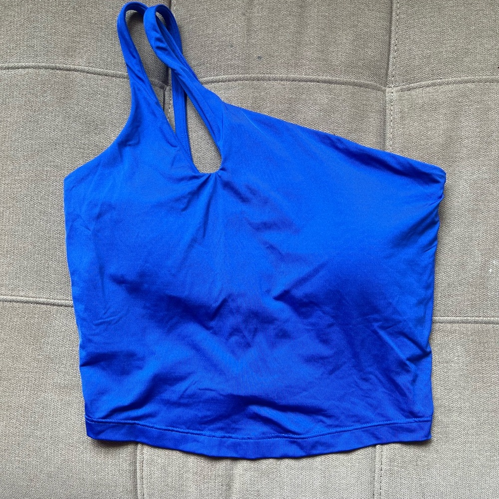 Blue Athletic Halter Top
